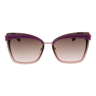 Ana Hickmann Purple Metal Sunglasses