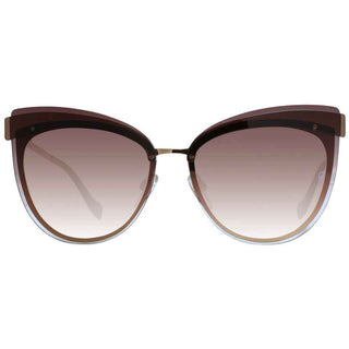 Ana Hickmann Brown Metal Sunglasses