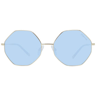 Ana Hickmann Gold Metal Sunglasses