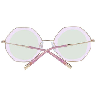 Ana Hickmann Gold Metal Sunglasses
