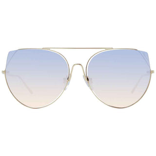 Ana Hickmann Gold Metal Sunglasses