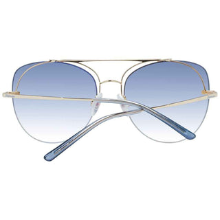 Ana Hickmann Gold Metal Sunglasses