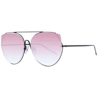 Ana Hickmann Black Metal Sunglasses