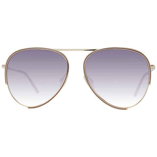 Ana Hickmann Gold Metal Sunglasses