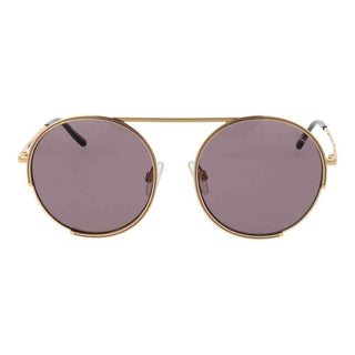 Ana Hickmann Gold Metal Sunglasses