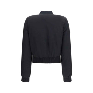 Alexander McQueen Black Polyester Bomber