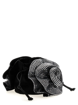 Magda Butrym Black Viscose Crossbody Bag