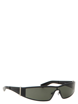 Alexander McQueen Black Acetate Sunglasses