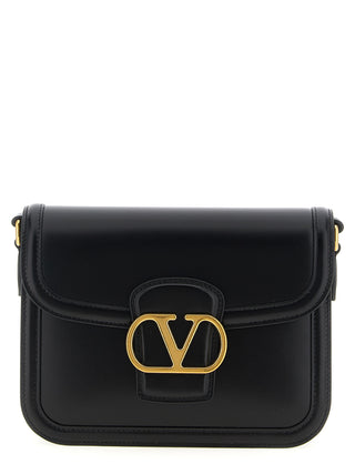 Valentino Garavani Black Calfskin Crossbody Bag
