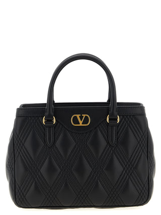 Valentino Garavani Black Lamb Leather Handbag