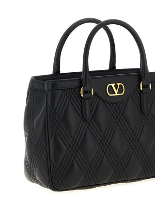 Valentino Garavani Black Lamb Leather Handbag