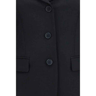 Alexander McQueen Black Wool Oves Aries Full-Length Jacket