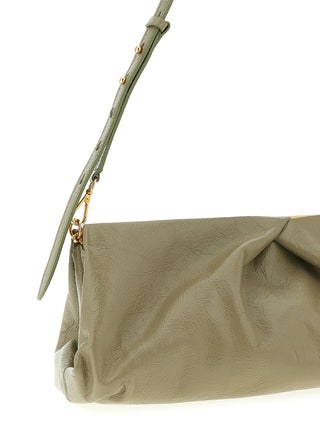 Dries Van Noten Bicolor Calfskin Clutch Bag
