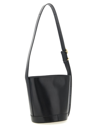 Jil Sander Black Calfskin Shoulder Bag