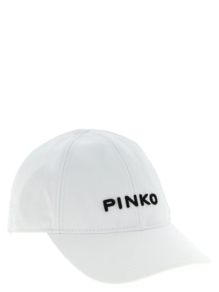 PINKO White Cotton Cap (Baseball Hat)