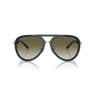 Emporio Armani Blue Metal Sunglasses