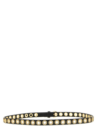 PINKO Black Polyethylene Regular Belt