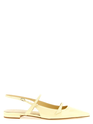 Alexandre Birman Bicolor Cowhide Ballet Flats