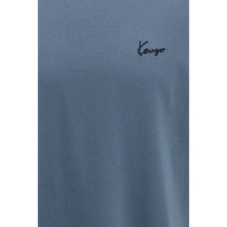 Kenzo Blue Cotton T-Shirt