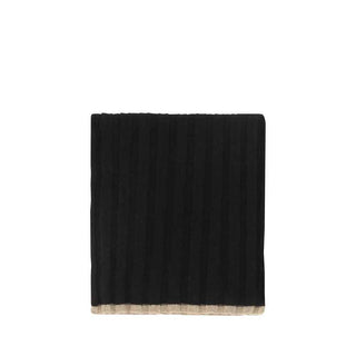 Brunello Cucinelli Black Cashmere Scarf