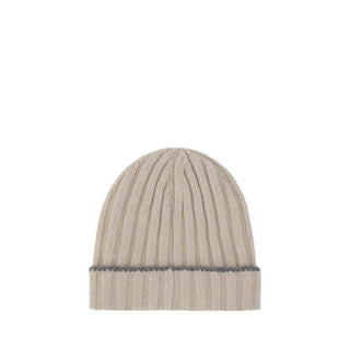 Brunello Cucinelli Brown Cashmere Beanie