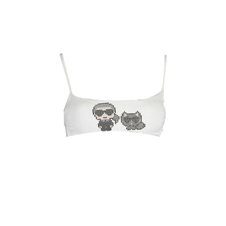 Karl Lagerfeld White Polyamide Women's Swimsuit