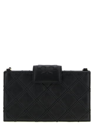 Tory Burch Black Lamb Leather Cardholder