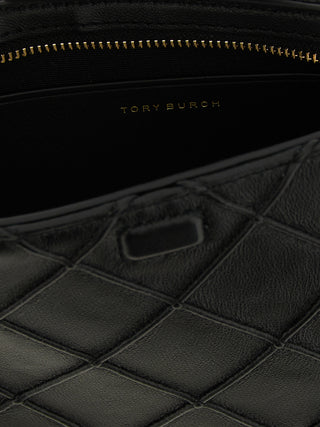 Tory Burch Black Lamb Leather Cardholder