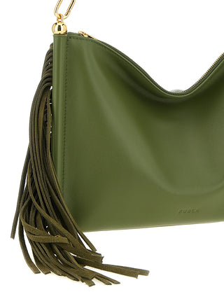 Furla Bicolor Lamb Leather Shoulder Bag