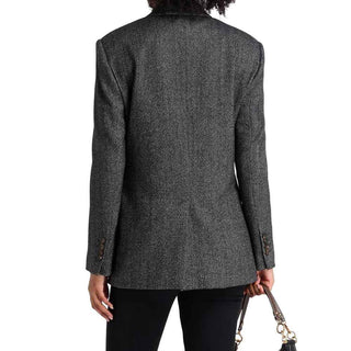 Brunello Cucinelli Black Elastane Blazer