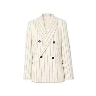 Brunello Cucinelli White Wool Blazer