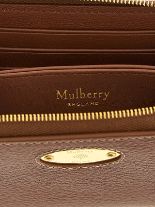 Mulberry Brown Bovine Leather Cardholder