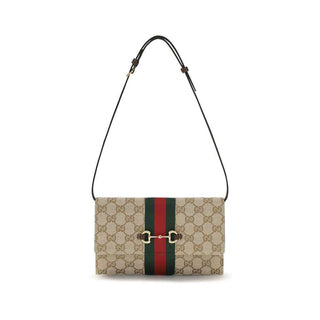 Gucci Brown Fabric Wallet