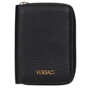 Versace Black Leather Wallet
