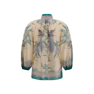Zimmermann Multicolor Cotton Pattern Shirt