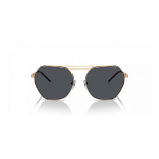 Emporio Armani Gold Metal Sunglasses