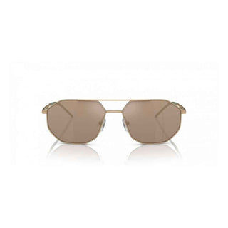 Emporio Armani Gold Metal Sunglasses