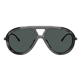 Emporio Armani Gray Acetate Sunglasses