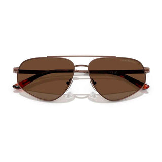 Emporio Armani Brown Metal Sunglasses