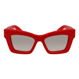 Ferragamo Multicolor Acetate Sunglasses