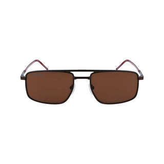 Lacoste Brown Metal Sunglasses