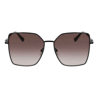 Longchamp Black Metal Sunglasses