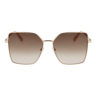 Longchamp Gold Metal Sunglasses