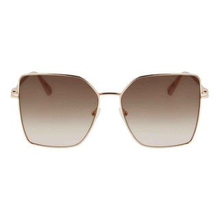 Longchamp Gold Metal Sunglasses