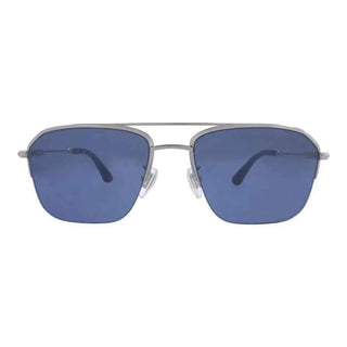 Police Gray Metal Sunglasses