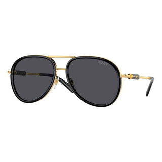 Versace Black Metal Sunglasses