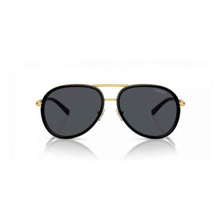 Versace Black Metal Sunglasses