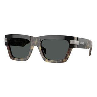 Versace Gray Acetate Sunglasses