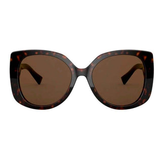 Versace Brown Acetate Sunglasses
