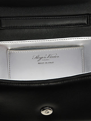 Roger Vivier Black Lamb Leather Handbag